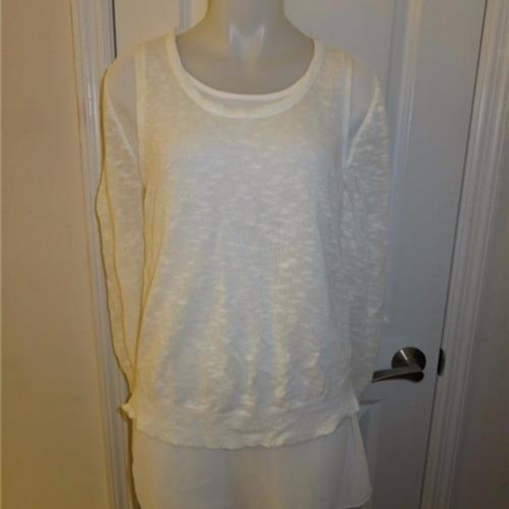 ZERO DEGREES CELSIUS TOP W/SLEEVELESS SLIP SZ M